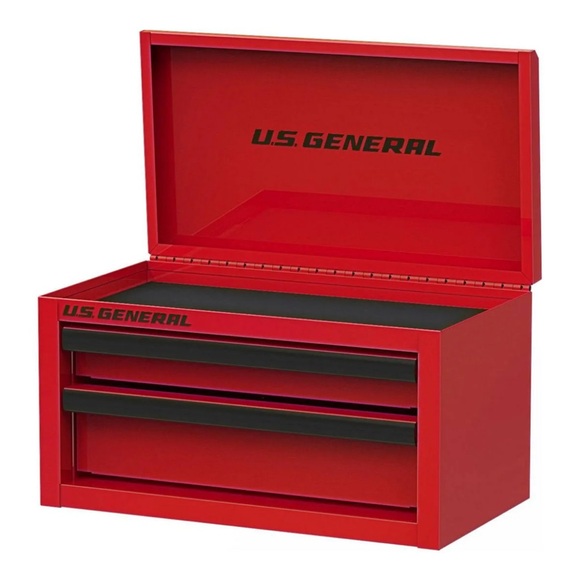 Red U.S. General Mini Toolbox - Picture 5 of 6
